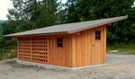 Symes Garden / Wood shed