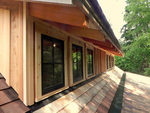 Western Red Cedar siding, roofing