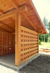 Rough sawn island fir
